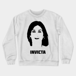 Daphne Caruana Galizia - Invicta Crewneck Sweatshirt